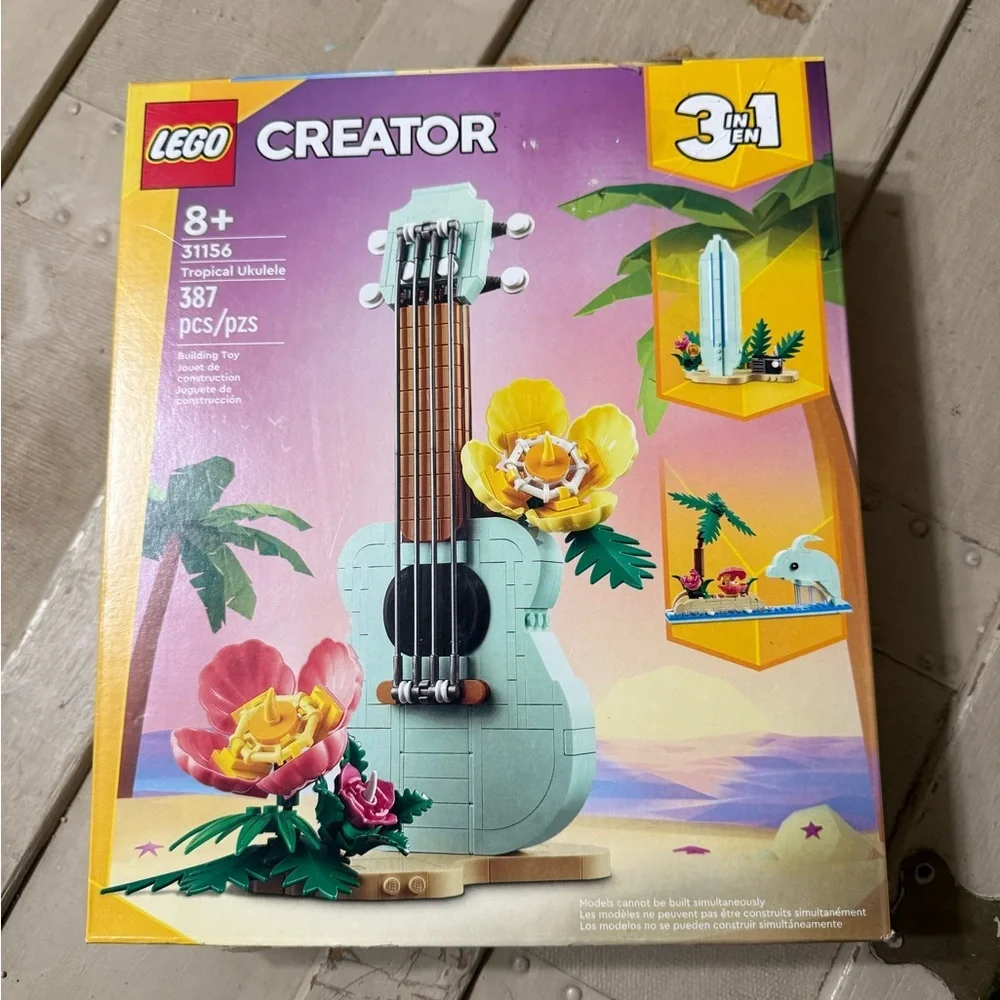 LEGO Creator Tropical Ukulele 31156 Retired 3-in-1 Set NIB - Picture 1 of 2